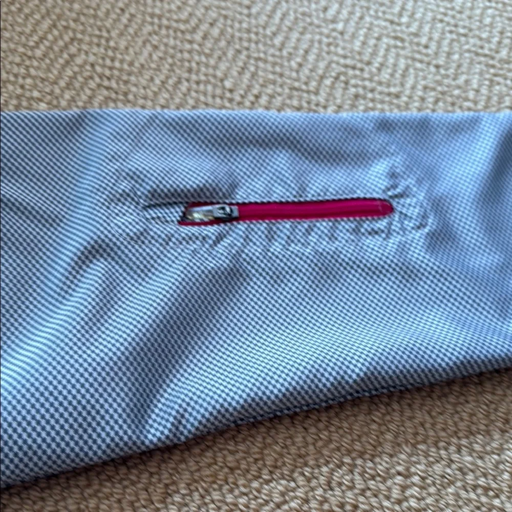 Nike Gray Hooded Jacket with Pink Accents